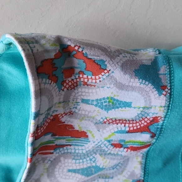 Soybu Medium Turquoise Activewear Athleisure Dress with Padded Shelf Bra - Picture 9 of 11